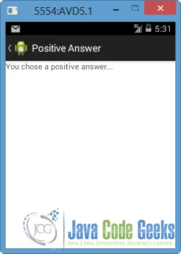 Android Alert Dialog - AVDAlertDialog3