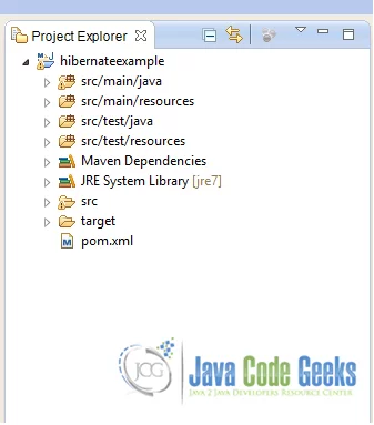 project structure