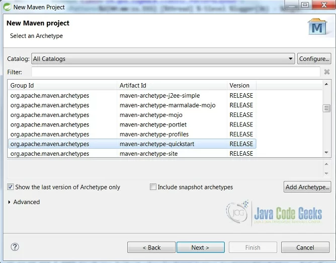 Eclipse Maven Project