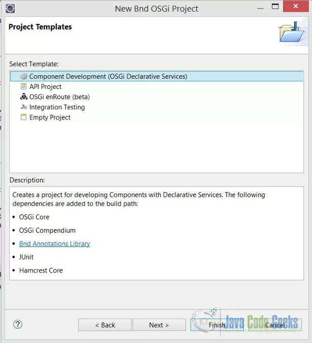 OSGi Project Template