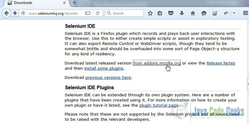 Download page
