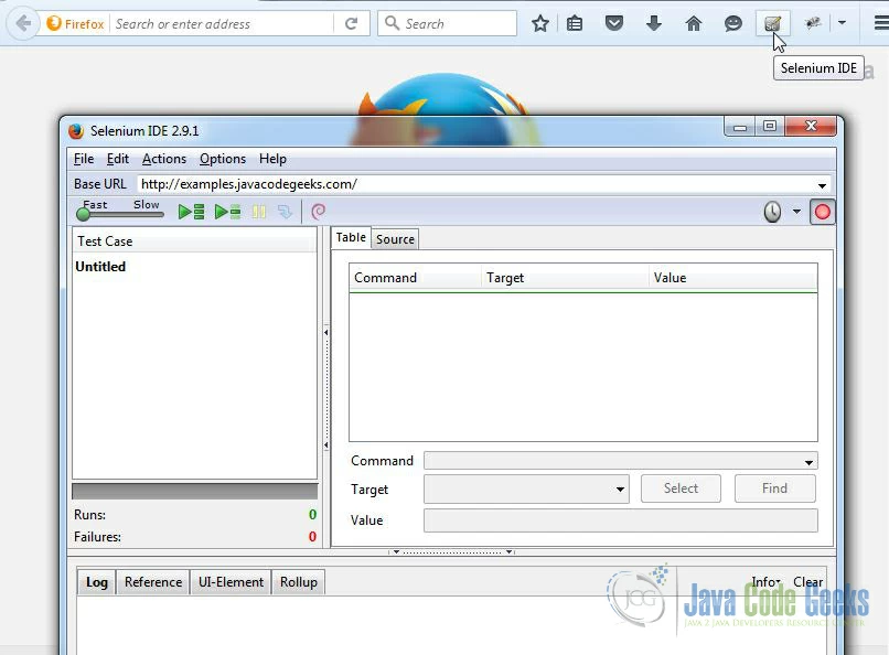 Selenium IDE