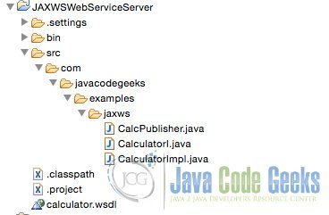 Web Service Server Directory Structure