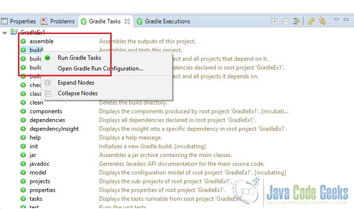 Gradle - Run Task