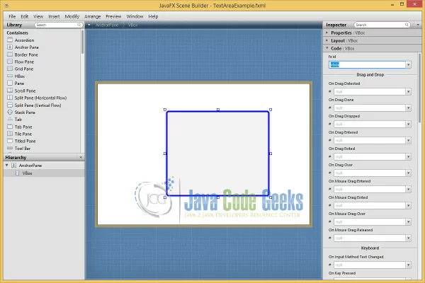 Assigning an Identifier to the VBox