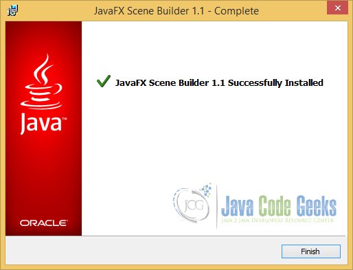 Finish the Setup of the JavaFX Scene Builder
