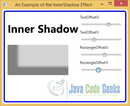 An InnerShadow Effect Example
