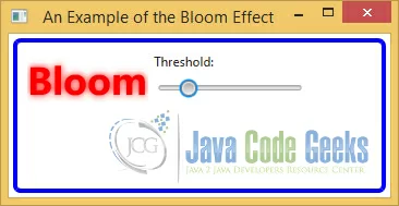 A Bloom Effect Example