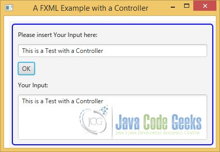 A JavaFX FXML Controller Example