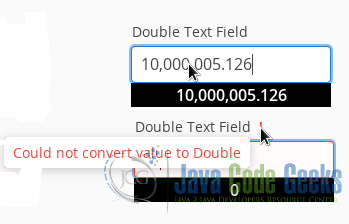 5 Double TextField