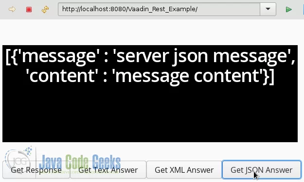 Figure 9: Get JSON