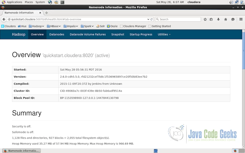 Cluster Overview