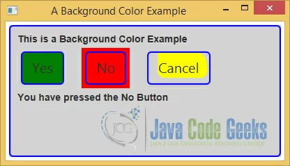 A JavaFX CSS Background Color Example