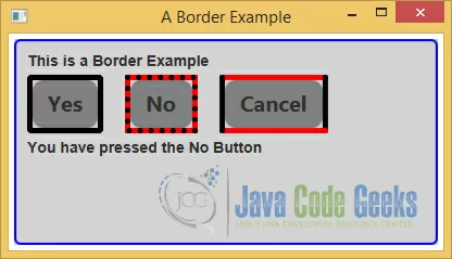 A JavaFX CSS Border Example