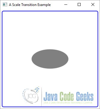 A JavaFX Scale Transition Example
