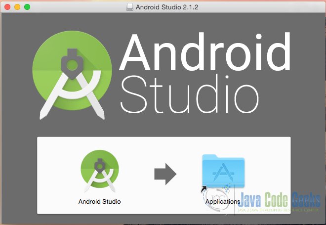 Android Studio Installation - step 1