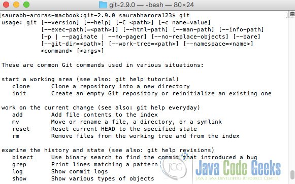 Verify Git Installation