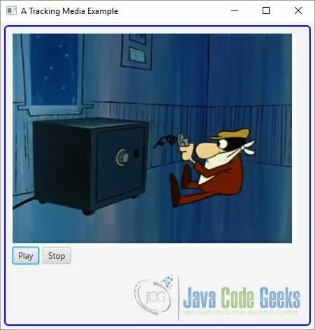 An JavaFX Media Example with Media Time Tracking