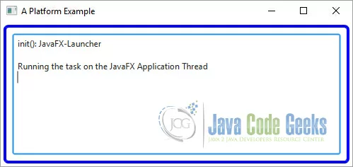 A JavaFX Scene Platform Example