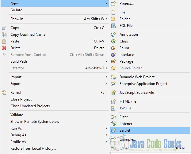 7 New Servlet