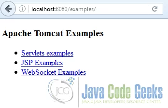 8 Tomcat Examples