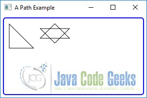 A JavaFX Path Example