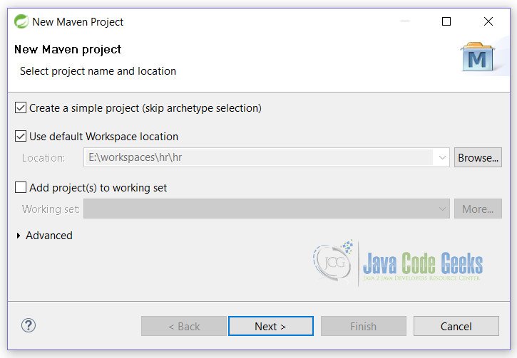 JUnit HSqlDB Example Setup 1