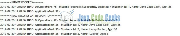 Fig. 19: Update Student Details