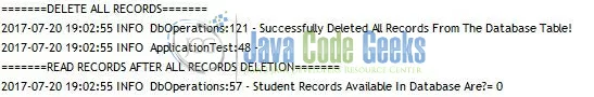 Fig. 21: Delete Records