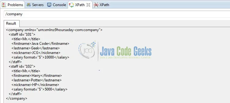 Fig. 18: Query #1 Output