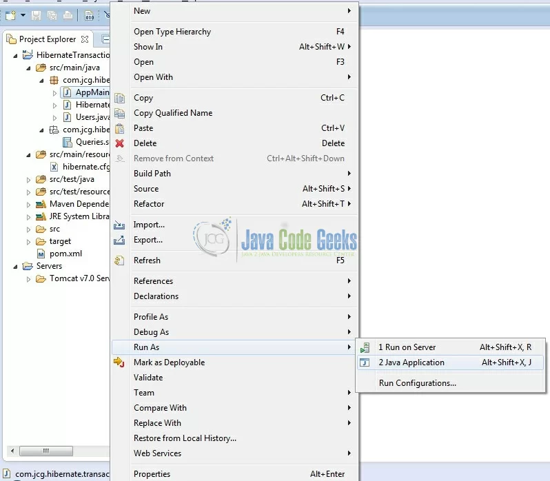 Fig. 18: Run Application