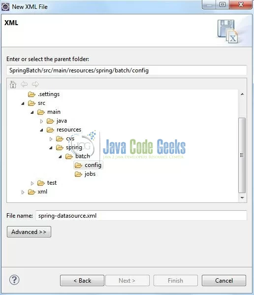 Fig. 16: spring-datasource.xml