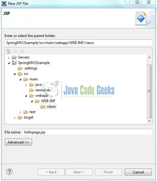 Fig. 16: hellopage.jsp