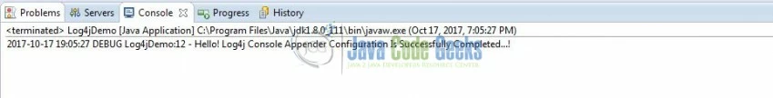 Fig. 12: Logging Output