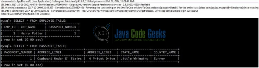 Fig. 13: Application Output