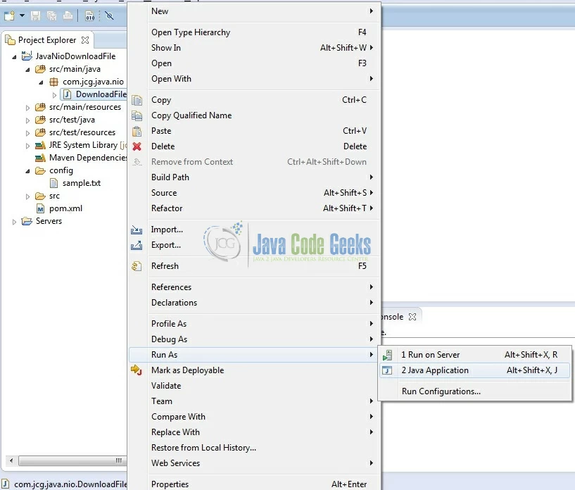 Fig. 12: Run Application
