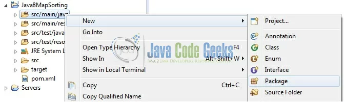 Fig. 5: Java Package Creation