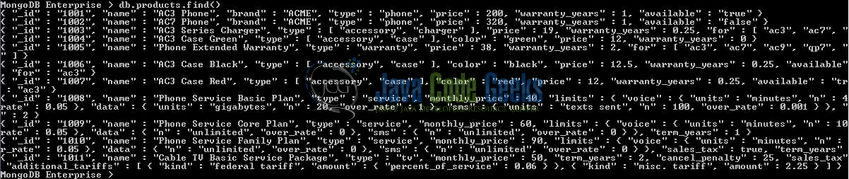 Fig. 5: Mongo database & collection