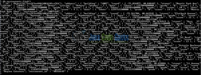 Fig. 5: Mongo database & collection