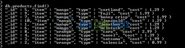 Fig. 5: Mongo database & collection
