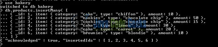 Fig. 4: Database & Collection creation