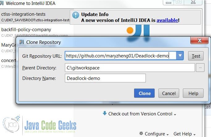 Git Download Repository -IntelliJ Download 2