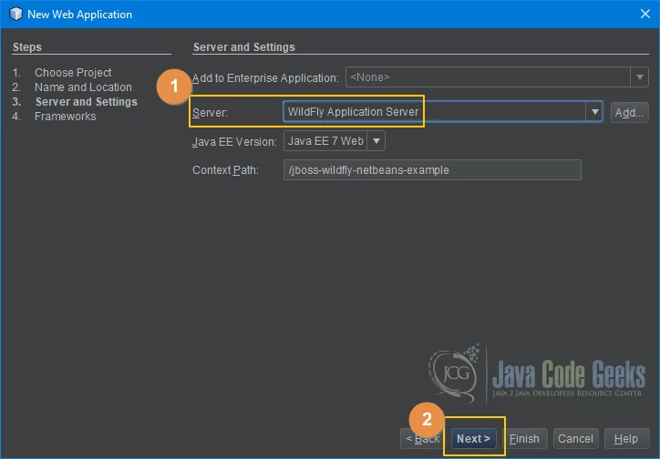 JBoss WildFly NetBeans  - Server and Settings