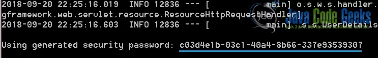 Spring Security Angular 6 Basic Authentication - Spring boot generated password