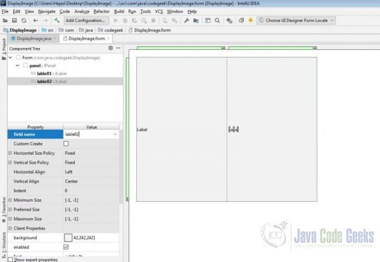 Intellij Idea Gui Designer Tutorial Java Code Geeks