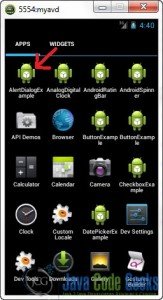 Android Alert Dialog Example