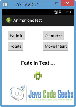 Android Animation Example - Examples Java Code Geeks - 2023