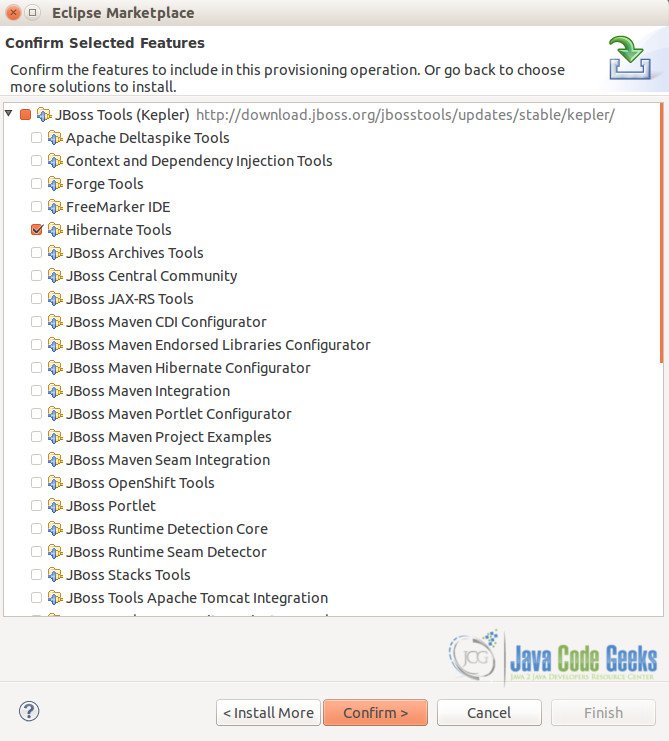 Eclipse Plugin - JBoss tools (Hibernate Tools)