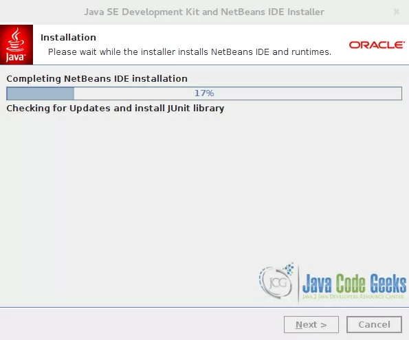 netbeans-progress