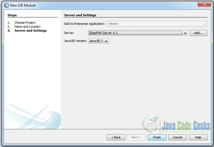 Figure 3. Add Server